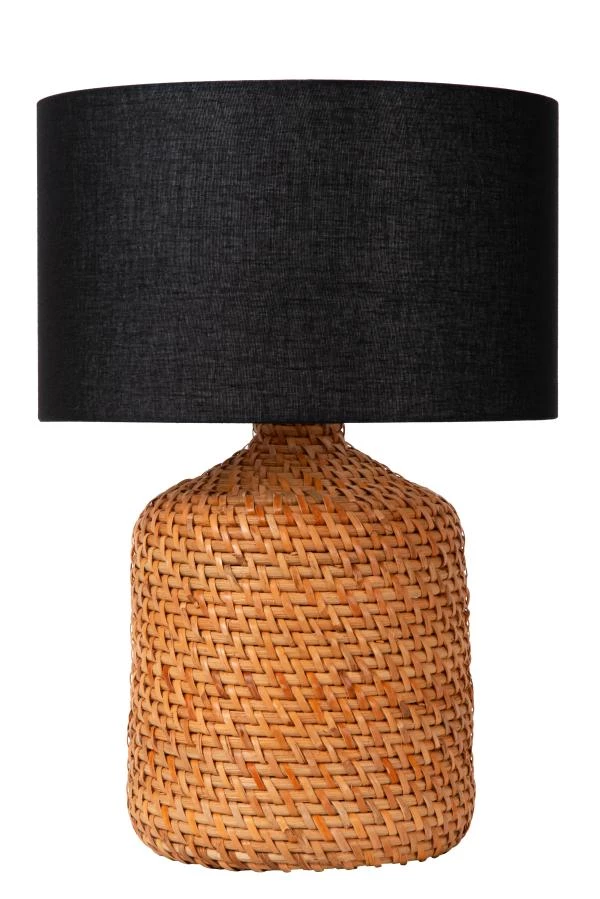 Lucide Premium ARRAH - Lampe de table - Ø 35 cm - 1xE27 - Naturel - éteint
